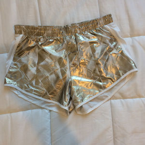 Under Armour Heat Gear Gold Athletic Shorts Medium